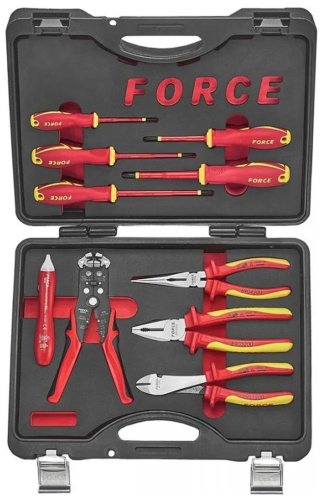 Набор инструментов универсальный 10 в 1 Force 51016N