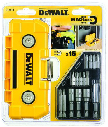 Набор оснастки универсальный 15 в 1 DeWALT DT7918 купить,NaN