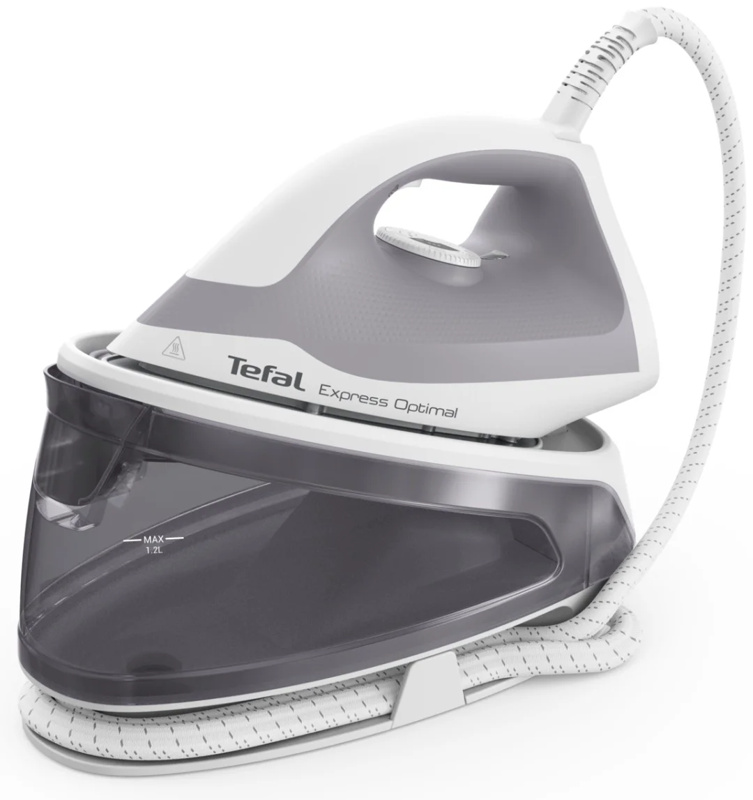 Парогенератор Tefal Express Optimal SV4110E0 бело-серый