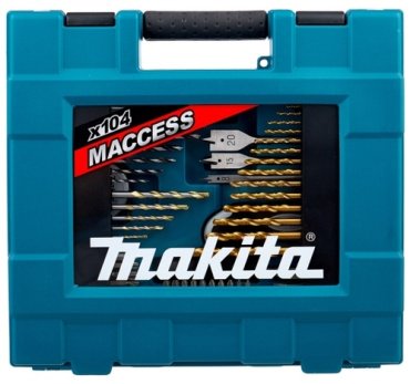 Набор строительный 104 в 1 Makita D-31778