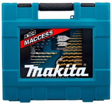 Набор строительный 104 в 1 Makita D-31778 купить,NaN