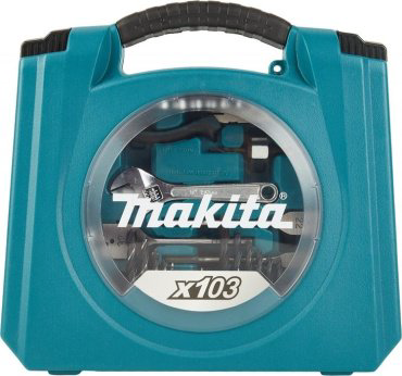 Набор инструментов и оснастки строительный 103 в 1 Makita D-42042 купить,NaN