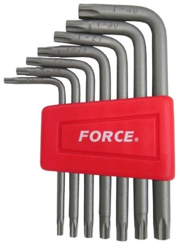 Шестигранный ключ Force Г-образный 7 шт, 5071T