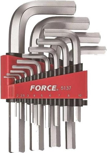 Шестигранный ключ Force Г-образный 13 шт, 5137