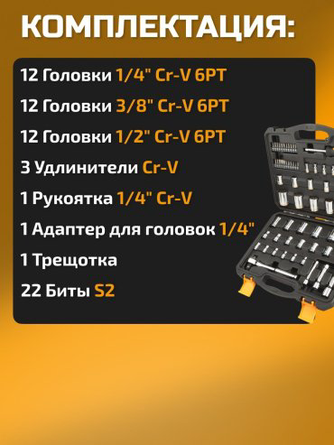 Набор универсальный 65 в 1 TOLSEN 15395 купить,29060