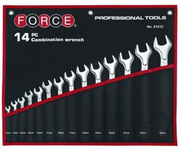 Force набор ключей комбинированный 10-32 мм 5141C, 14 шт