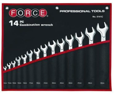 Force набор ключей комбинированный 10-32 мм 5141C, 14 шт