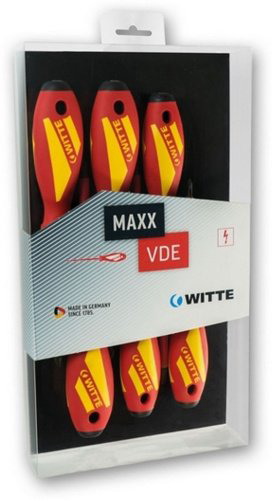 WITTE набор отверток MAXX VDE 653755216, 7 шт.