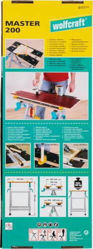 Верстак Wolfcraft Master 200 для столярных работ купить,NaN