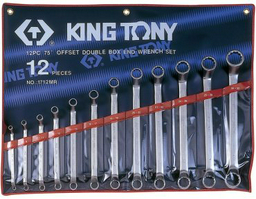 KING TONY набор ключей накидной 6-32 мм 1712MR, 12 шт