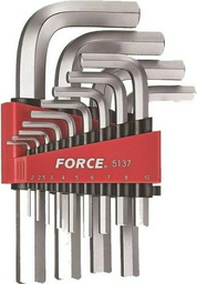 Шестигранный ключ Force Г-образный 13 шт, 5137