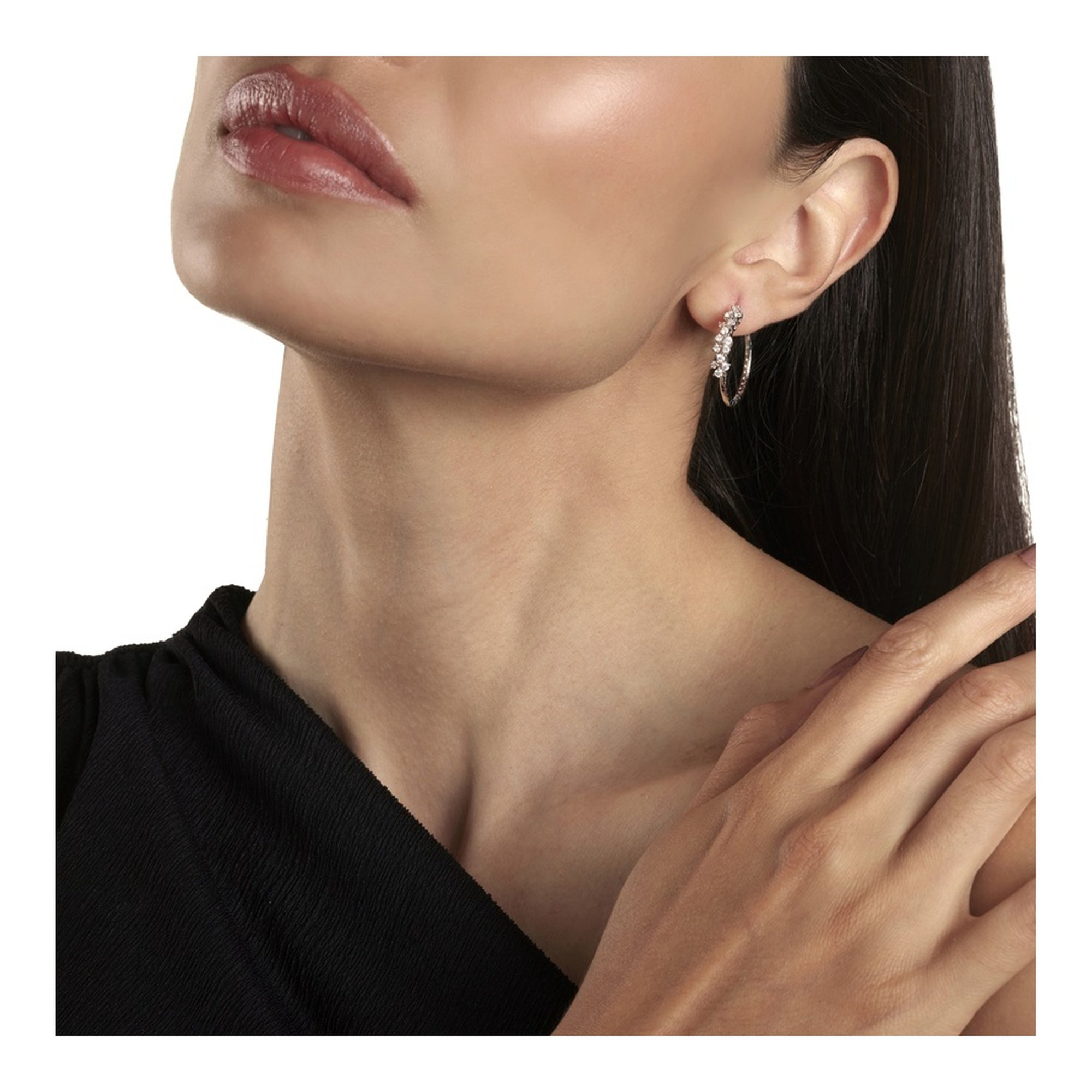 Серьги Damiani 18324 7гр купить,3578000