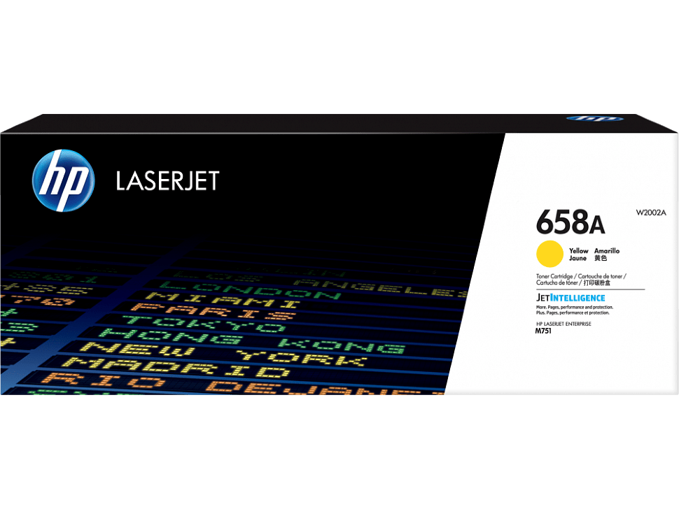 Картридж HP W2002A/658А Color LaserJet Enterprise M751dn желтый