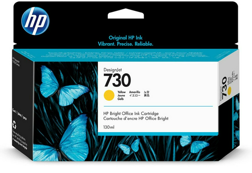 Картридж HP P2V64A желтый