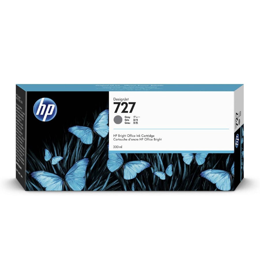 Картридж HP 727 F9J80A серый купить,NaN