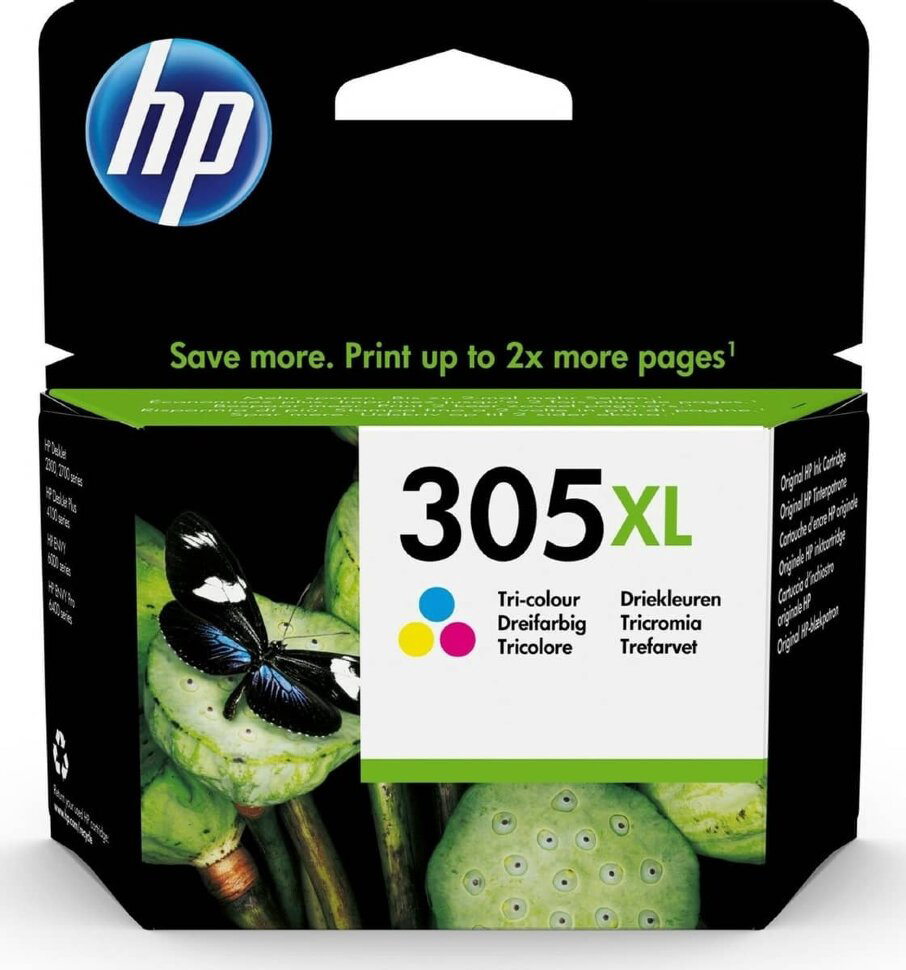Картридж HP 305XL Color для DeskJet 2320/2710/2720 3YM63AE цветной