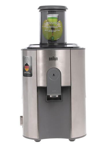 Соковыжималка Braun J700 серебристая