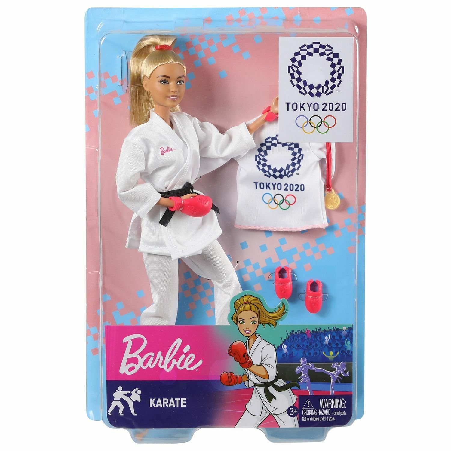 Кукла Mattel Barbie Олимпийская спортсменка Tokyo 2020 Карате GJL74 купить,NaN