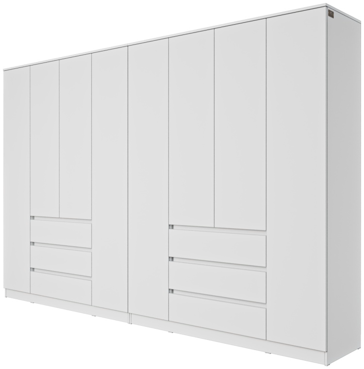 Комплект шкафов Мебель Азии Мори 210х321.2х50см белый - ForteMarket Комплект шкафов Мебель Азии Мори 210х321.2х50см белый купить,233990