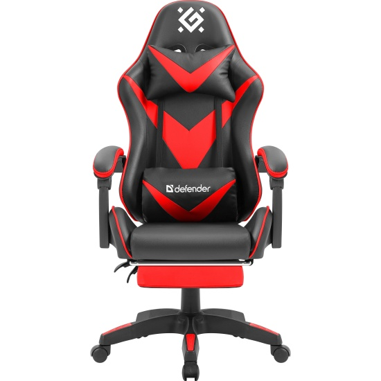 Кресло игровое Defender Minion черно-красное купить,58416