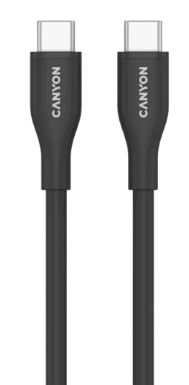 Кабель Canyon USB-C to USB-C CC60SC10 1м Black купить,NaN