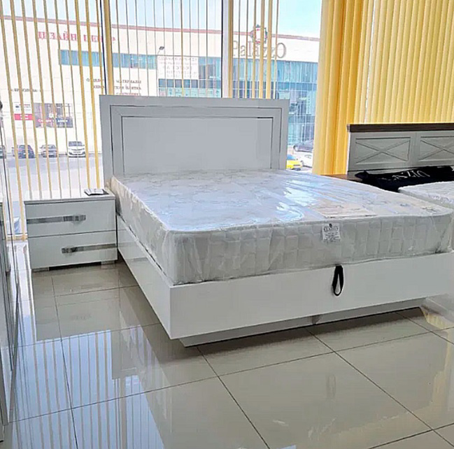 Кровать Dominika Венеция 136908668 180х200см белый купить,NaN