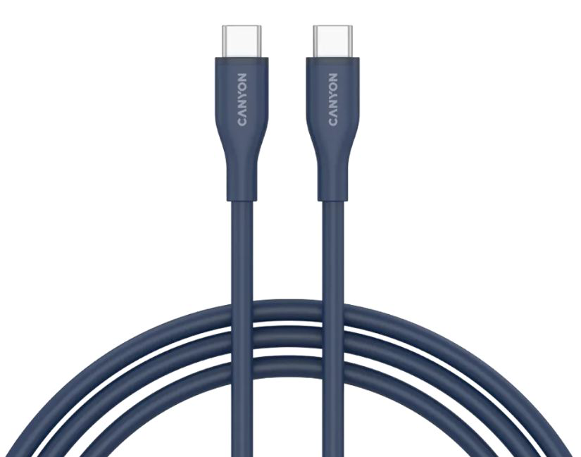 Кабель Canyon USB-C to USB-C CNS-CC60SC10W 1м Dark blue
