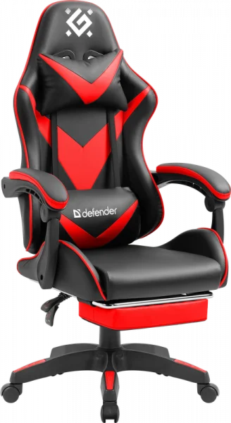 Кресло игровое Defender Minion черно-красное купить,58416