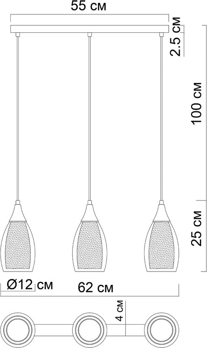 Люстра Arte Lamp Barry A7951SP-3GO купить,NaN