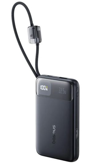 Внешний аккумулятор Baseus EnerFill FC11 10000mAh 22.5W E0027R04 Black 