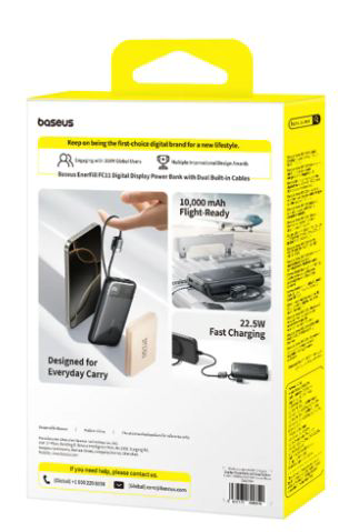 Внешний аккумулятор Baseus EnerFill FC11 10000mAh 22.5W E0027R04 Black 