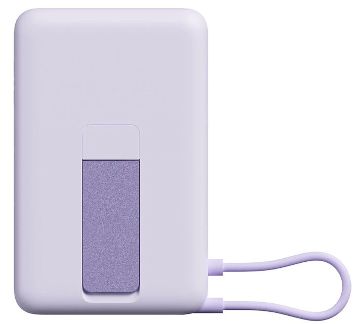 Внешний аккумулятор Xiaomi Magnetic Power Bank with Built-in Stand 33W 10000 мАч Purple