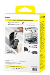 Внешний аккумулятор Baseus EnerFill FC11 10000mAh 22.5W E0027R04 Black 