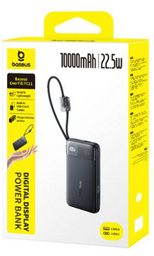 Внешний аккумулятор Baseus EnerFill FC11 10000mAh 22.5W E0027R04 Black 
