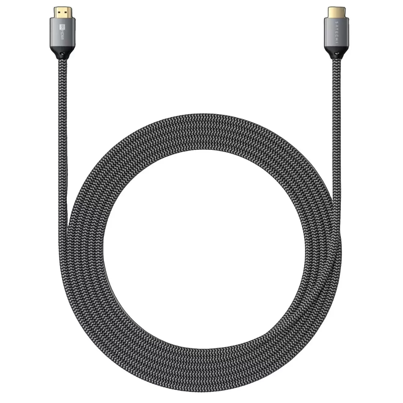 Кабель Satechi 8K HDMI 2.1 Cable ST-8KHC2MM 2м серый космос купить,21990