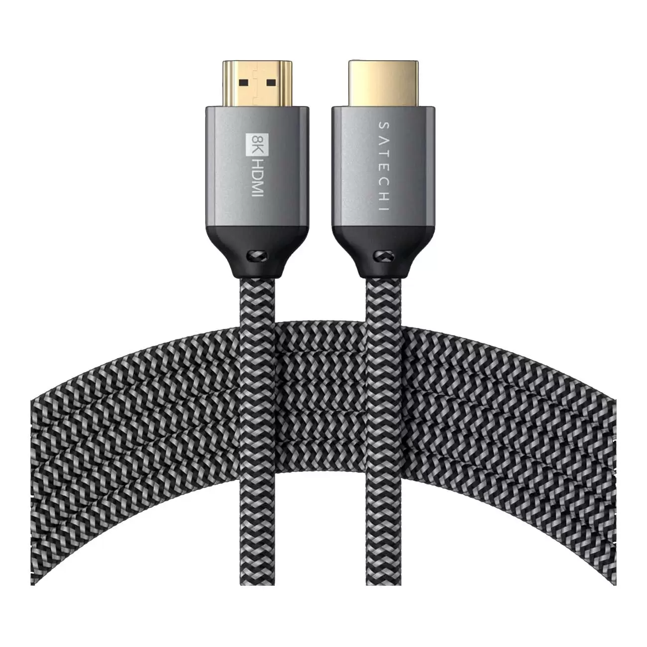 Кабель Satechi 8K HDMI 2.1 Cable ST-8KHC2MM 2м серый космос