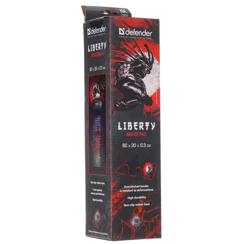 Коврик для мыши Defender Liberty черный купить,NaN
