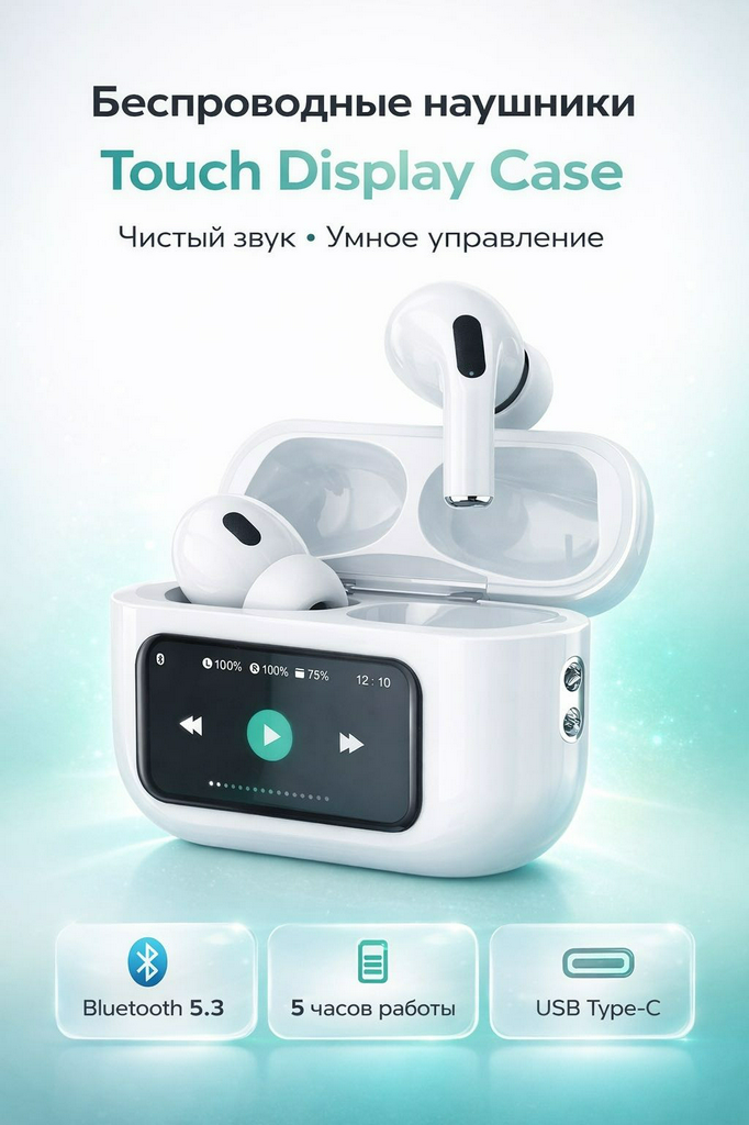 Наушники TWS Air Pro 2 белый