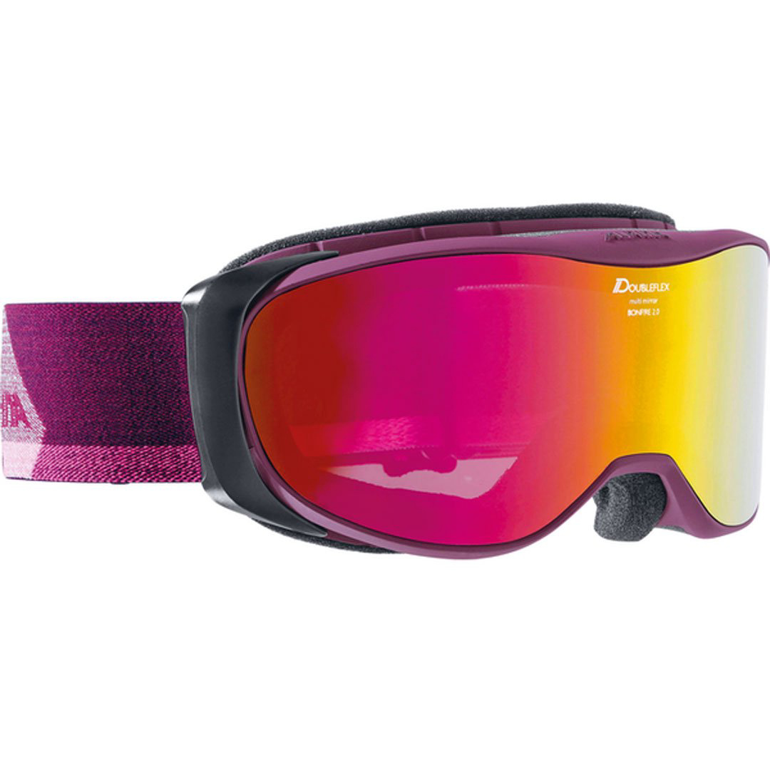 Маска горнолыжная Alpina Bonfire 2.0 MM deepviolet купить,NaN