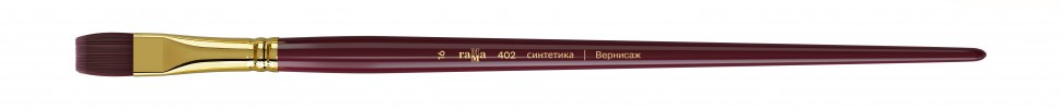 Кисть художественная Гамма Вернисаж плоская длинная ручка №16 купить,NaN