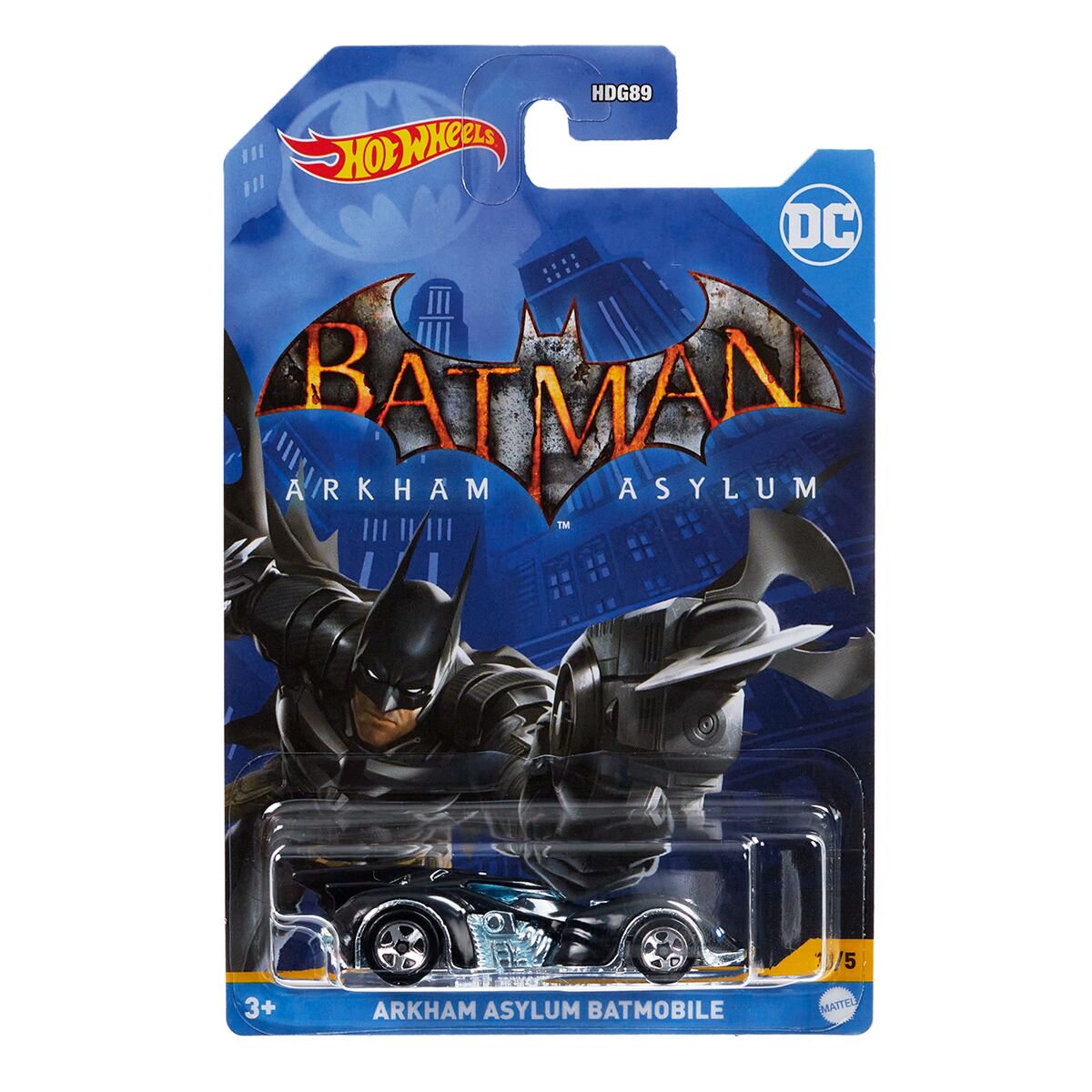 Машинка Hot Wheels Basic Batman Themed Arkham Asylum Batmobile HDG89/8 купить,NaN