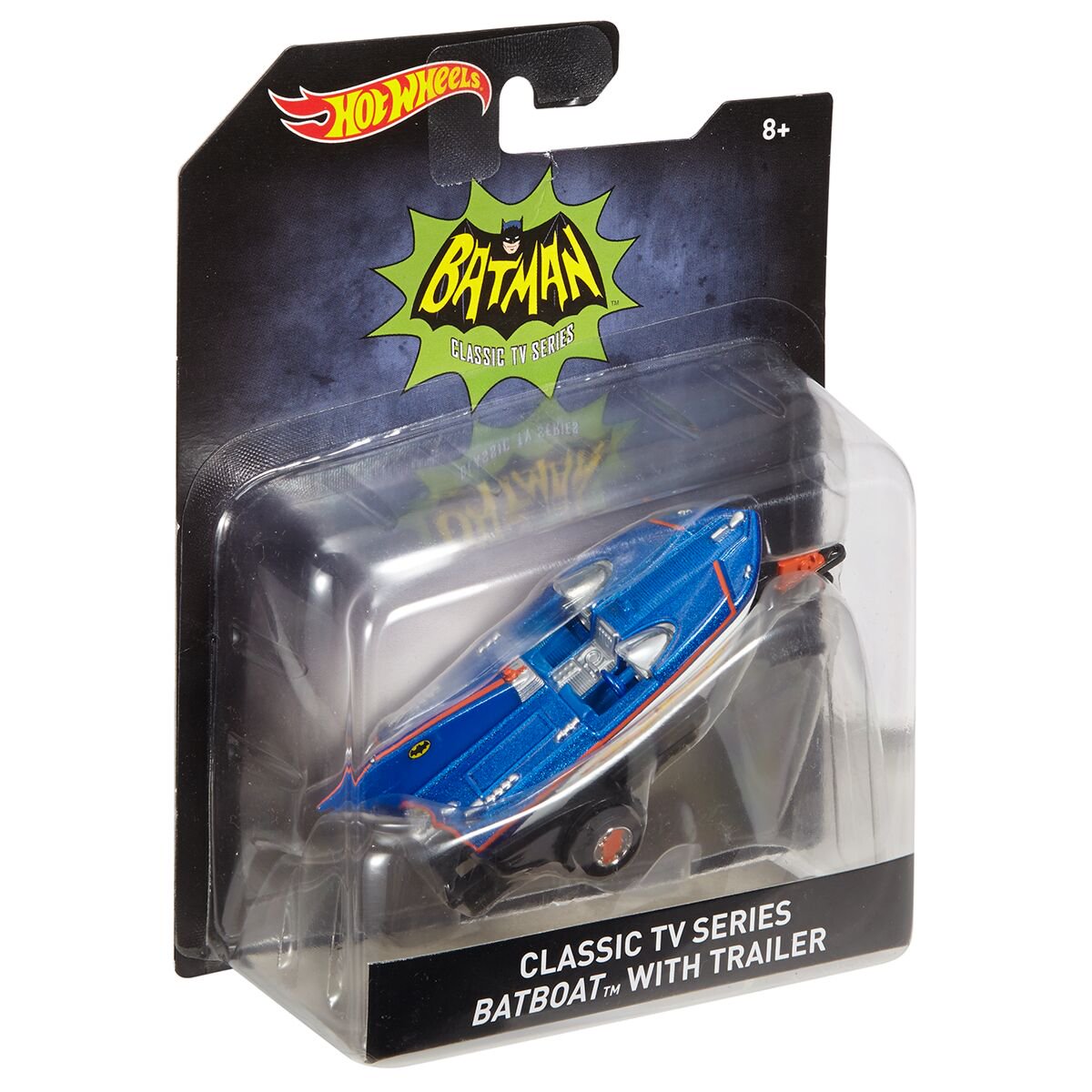 Машинка Hot Wheels Basic Batman Classic TV Series Batboat DKL20/DKL25 купить,NaN