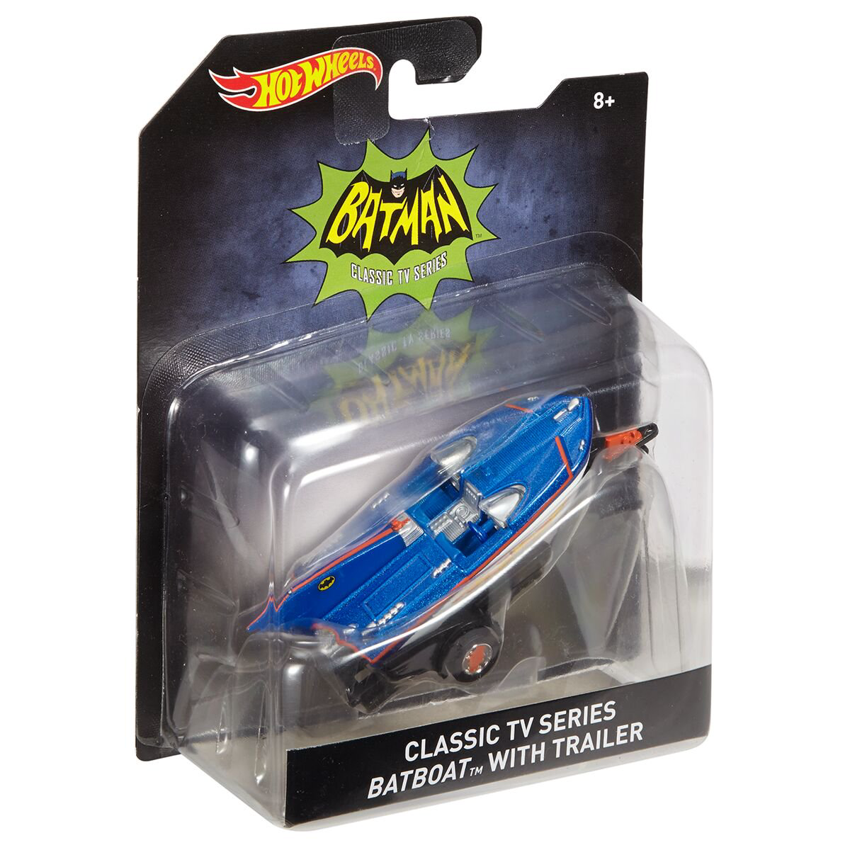 Машинка Hot Wheels Basic Batman Classic TV Series Batboat DKL20/DKL25 купить,NaN