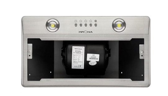 Встраиваемая вытяжка Krona Runa 600 Inox PB серебристая купить,NaN