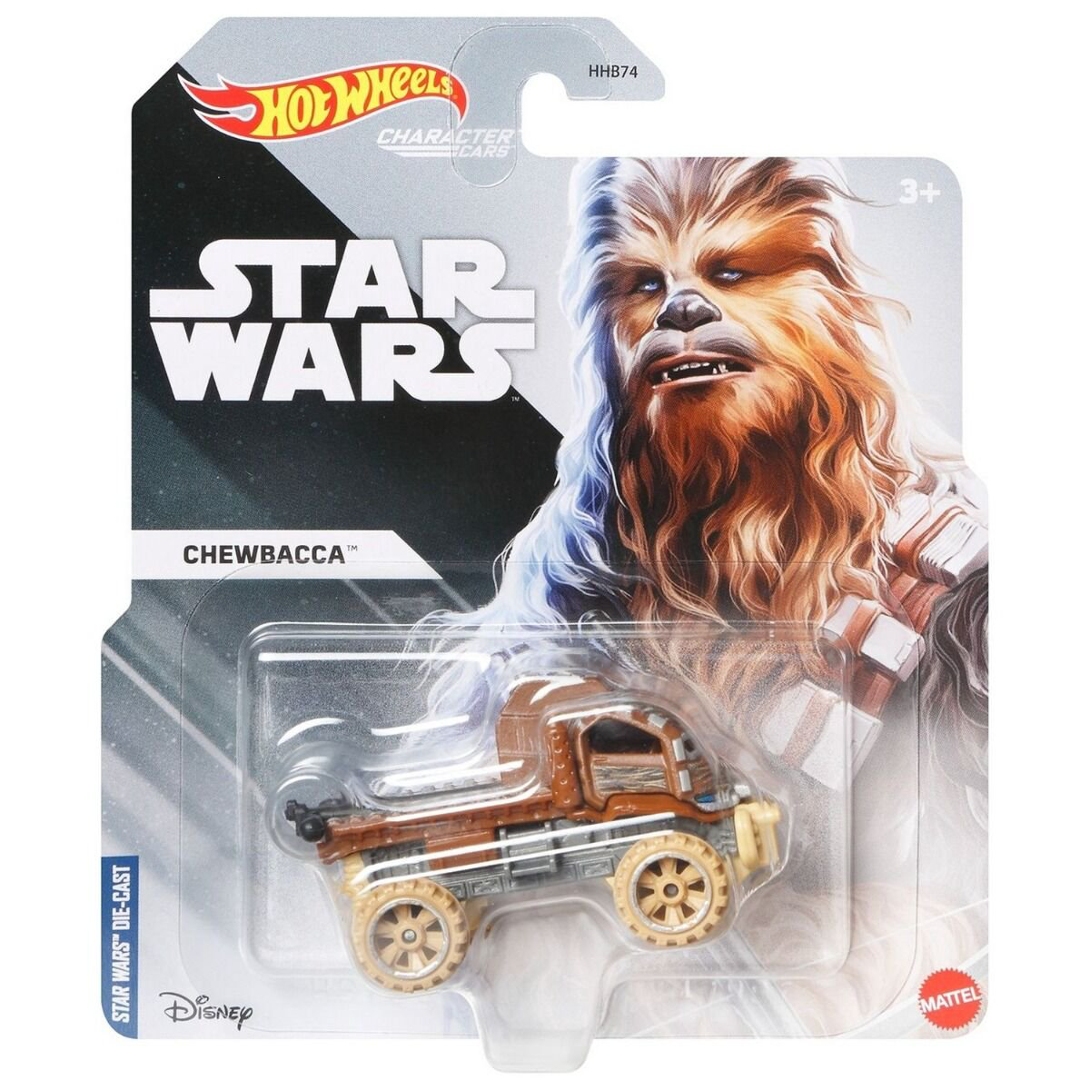Машинка Hot Wheels Basic Blockbusters Chewbacca HHB74/HGY06 купить,NaN