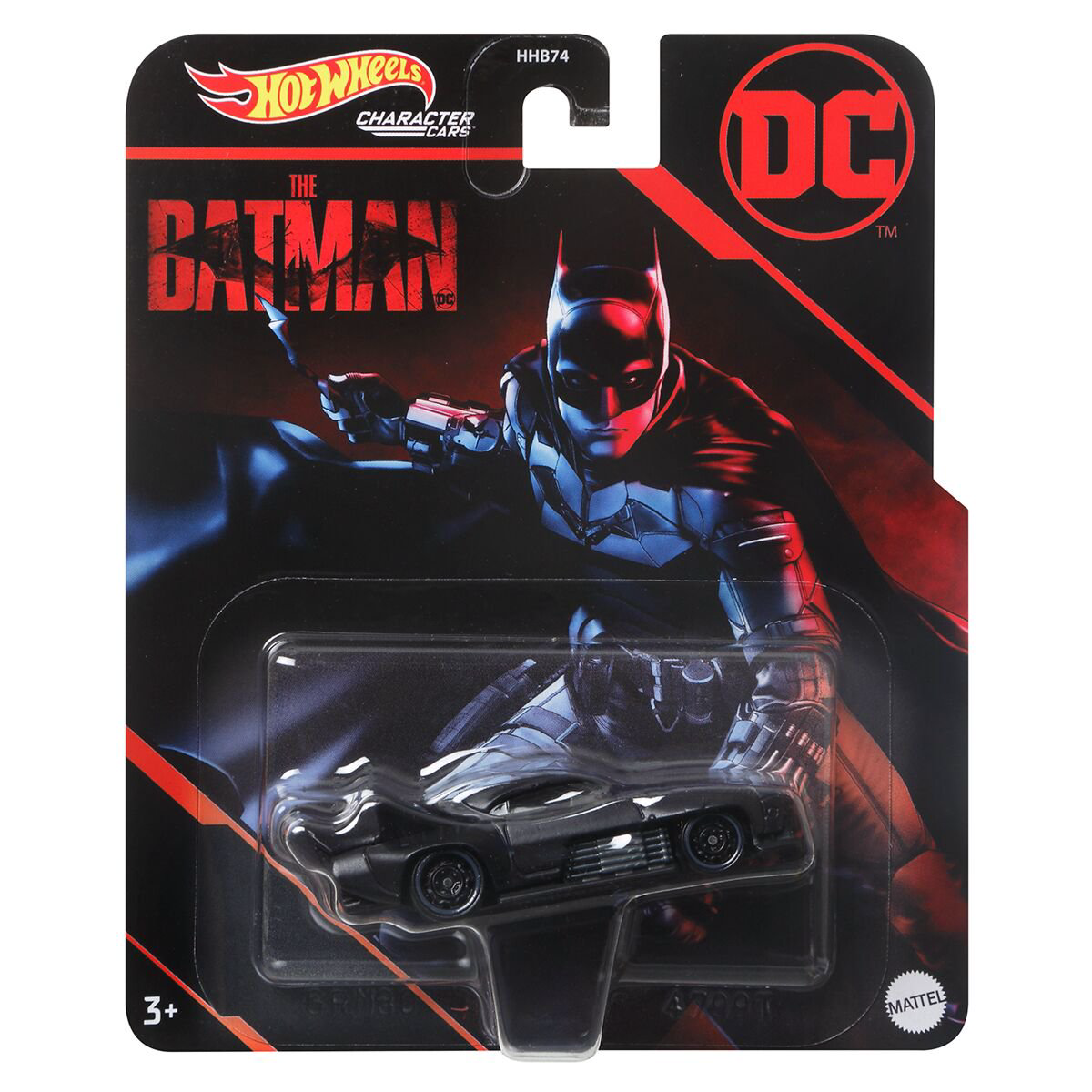 Машинка Hot Wheels Basic Blockbusters - The Batman HHB74/GRM30 купить,NaN