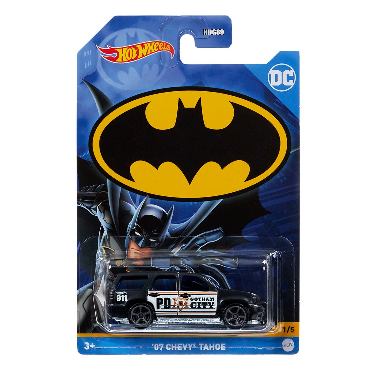 Машинка Hot Wheels Basic Batman Themed Chevy Tahoe '07 HDG89/9 купить,NaN