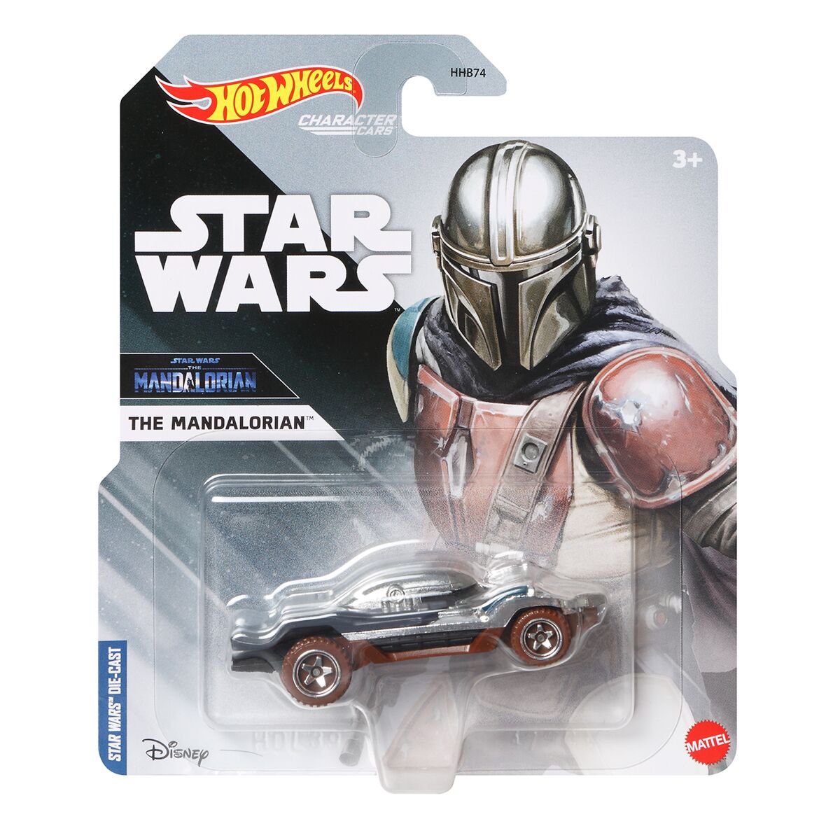 Машинка Hot Wheels Basic Blockbusters - The Mandalorian HHB74/HDL39 купить,NaN
