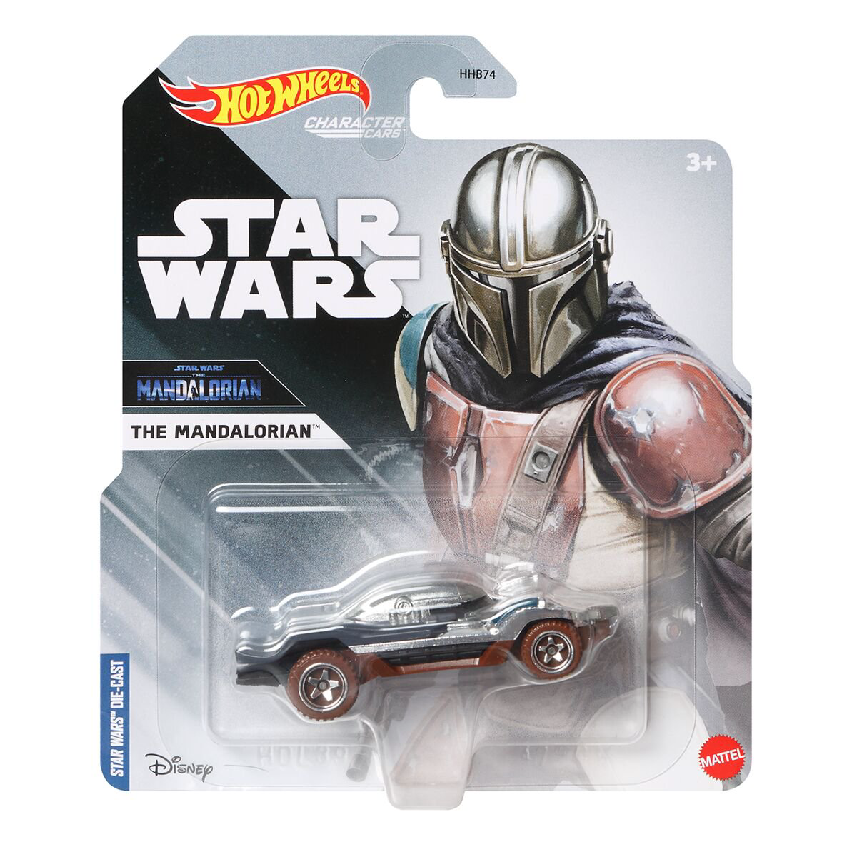 Машинка Hot Wheels Basic Blockbusters - The Mandalorian HHB74/HDL39 купить,NaN