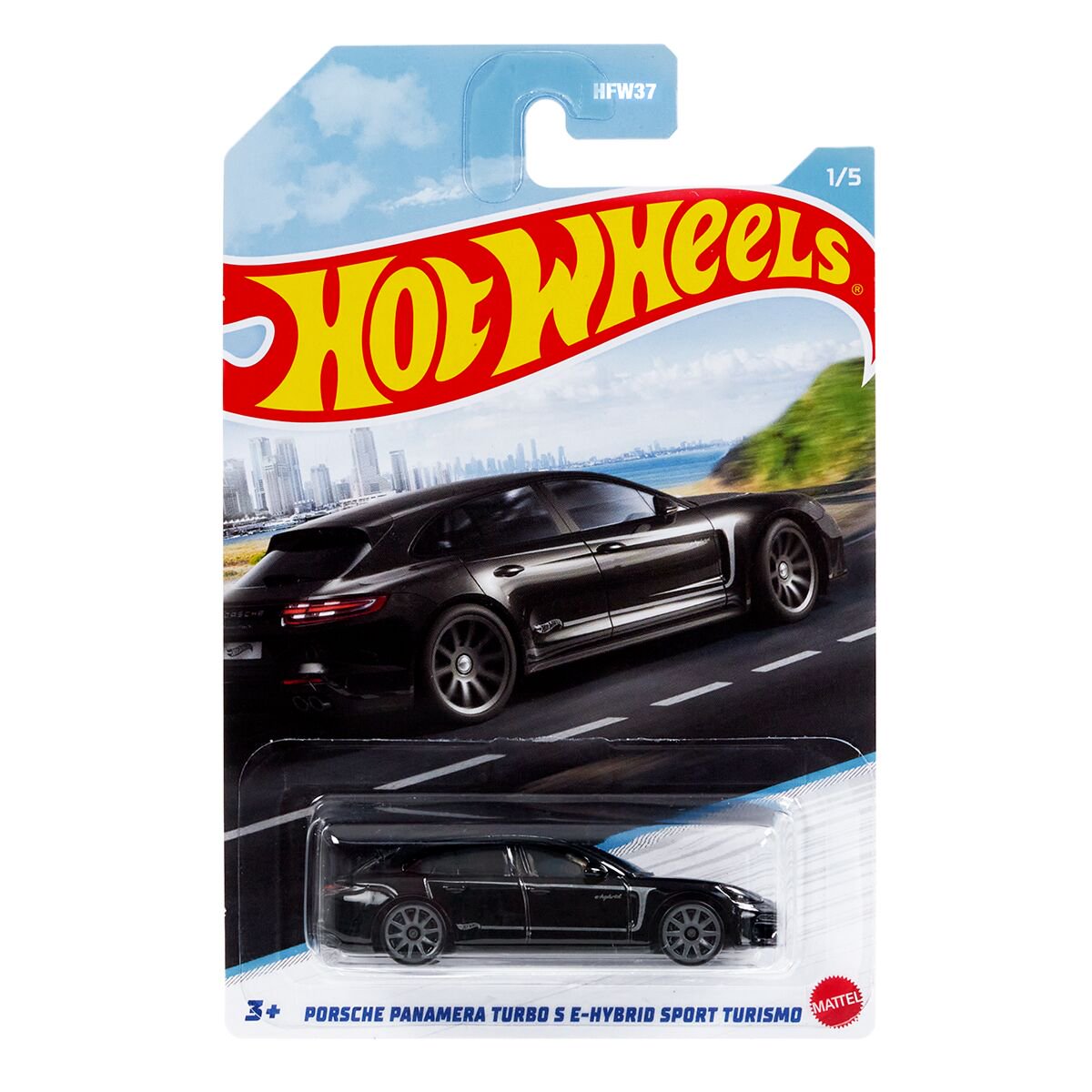 Машинка Hot Wheels Basic Luxury Sedans ​- Porsche Panamera Turbo S E-Hybrid HFW37/1 купить,NaN